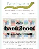 BACK2SCHOOL coupon verification screenshot