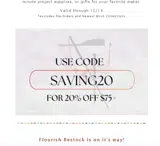 saving20 coupon verification screenshot