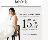 shop15 coupon verification screenshot