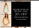 RECRUITMENT20 coupon verification screenshot
