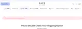FACE Medical Supply coupon verification screenshot
