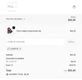 LUCKY10 coupon verification screenshot