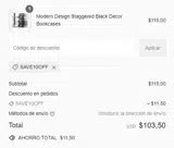 SAVE10OFF coupon verification screenshot