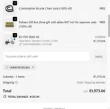 SARAYMORGAN coupon verification screenshot