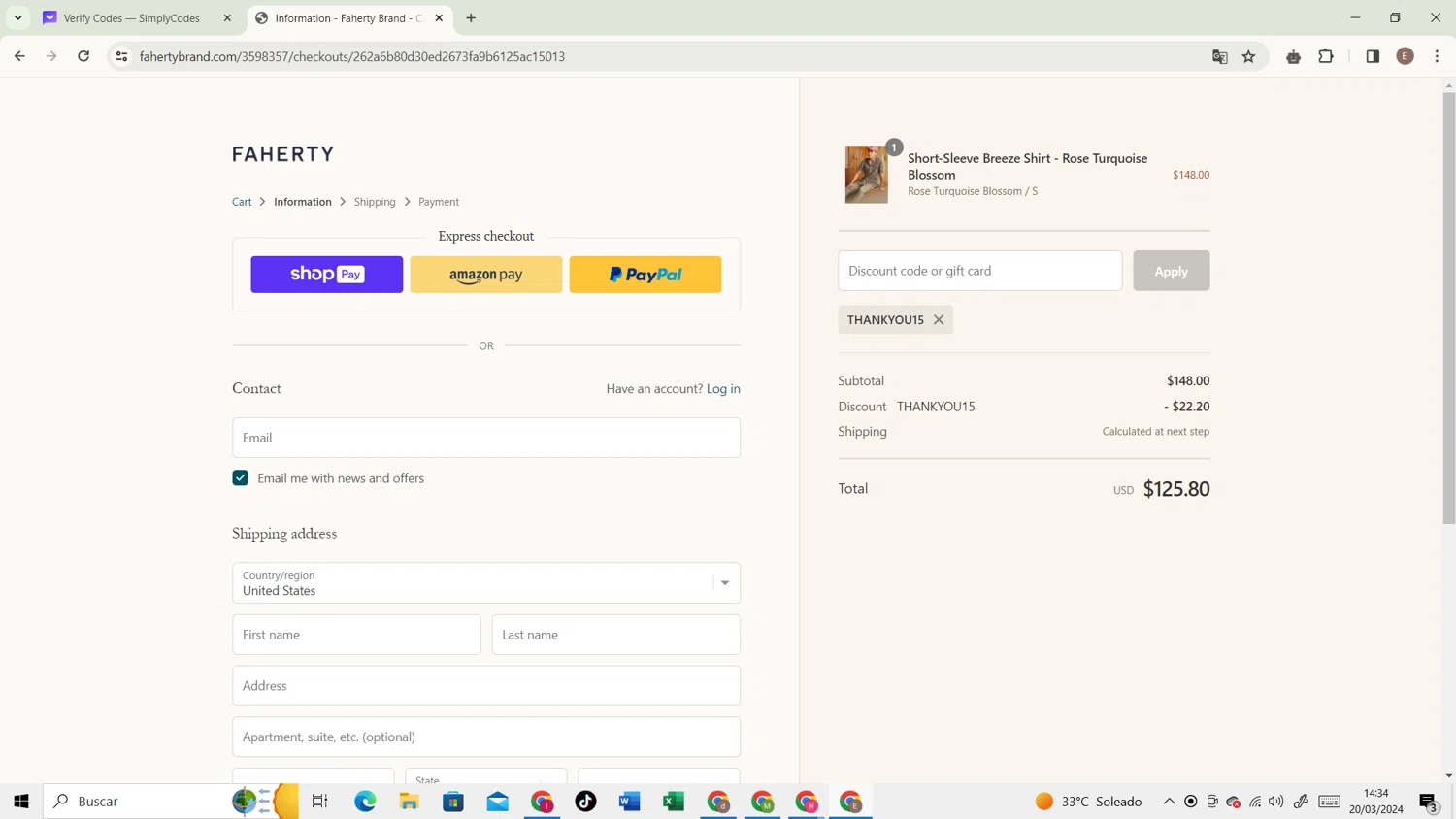 Faherty Discount Codes 10 Off October 2024