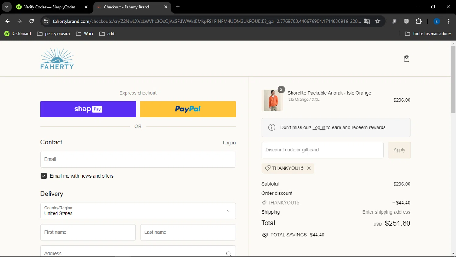 Faherty Discount Codes 15 Off Coupon Codes in August 2024 SimplyCodes