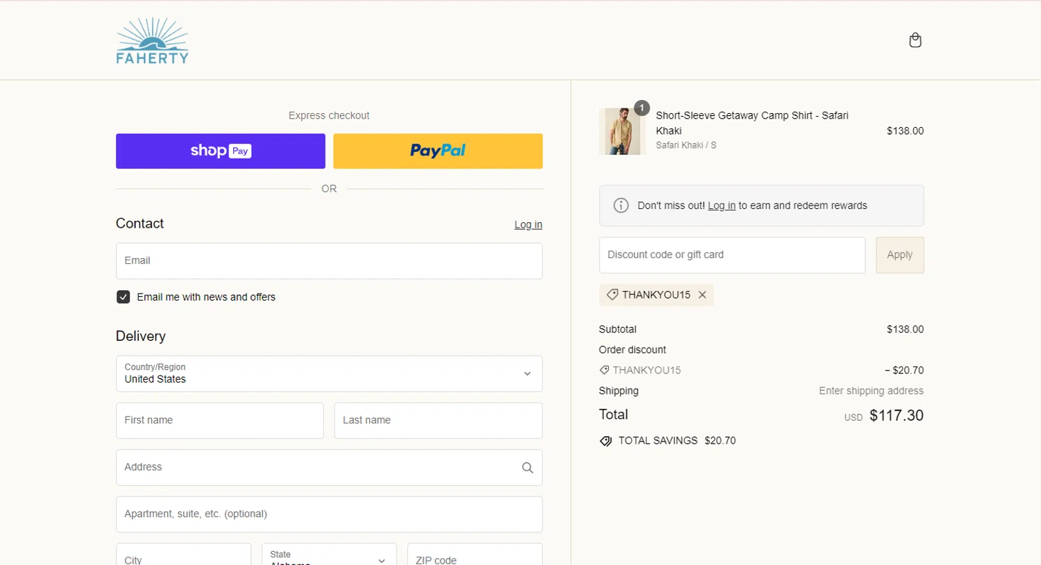Faherty Discount Codes 10 Off October 2024