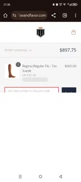 EXTRA10 coupon verification screenshot