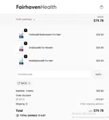 BA15 coupon verification screenshot