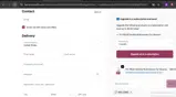 WELCOME coupon verification screenshot