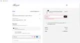 P01GLS coupon verification screenshot