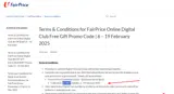 DCYAY5 coupon verification screenshot