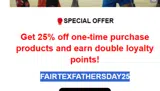 Fairtex coupon verification screenshot