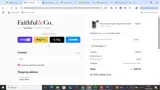 FAITHFUL10 coupon verification screenshot