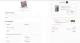 FakeMeats.com coupon verification screenshot