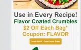 FakeMeats.com coupon verification screenshot