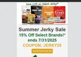 FakeMeats.com coupon verification screenshot