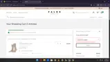 Falke coupon verification screenshot