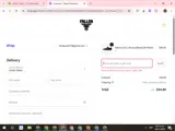 Fallen Footwear coupon verification screenshot