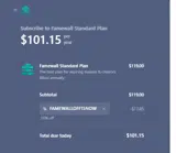 Famewall coupon verification screenshot