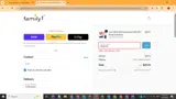 Family1st coupon verification screenshot