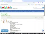 CART coupon verification screenshot