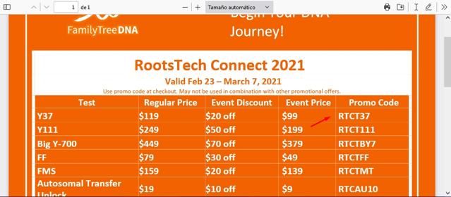 FamilyTreeDNA checkout page showing FamilyTreeDNA coupon code box | Screenshot taken by SimplyCodes community member on Jan 6, 2023