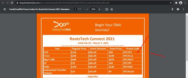 FamilyTreeDNA checkout page showing FamilyTreeDNA coupon code box | Screenshot taken by SimplyCodes community member on Apr 20, 2022