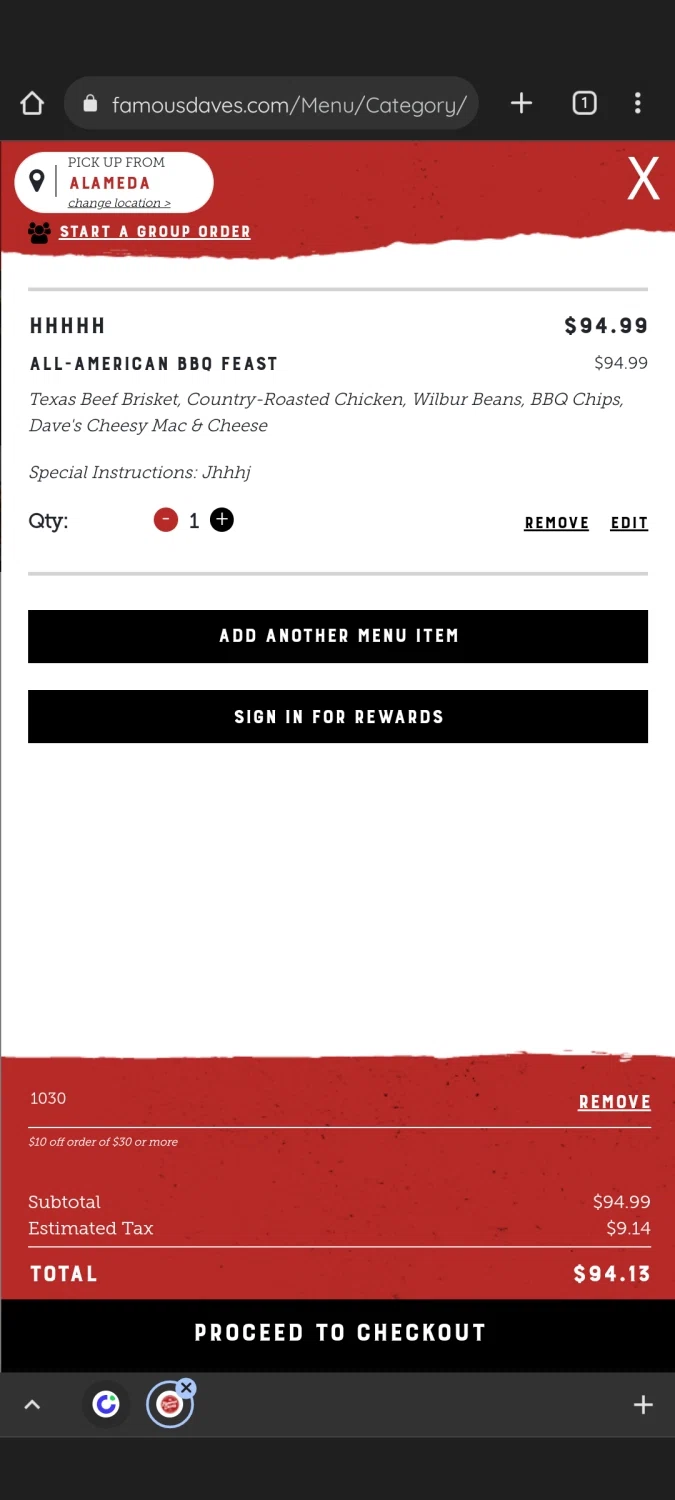 Famous Dave's Coupons 10 Off October 2024