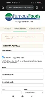 EASTER coupon verification screenshot