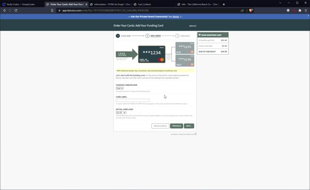 FamZoo checkout page showing FamZoo coupon code box | Screenshot taken by SimplyCodes community member on Feb 2, 2023