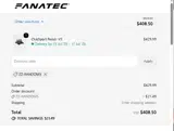 Fanatec coupon verification screenshot