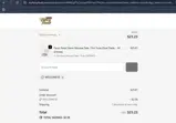 WELCOME10 coupon verification screenshot