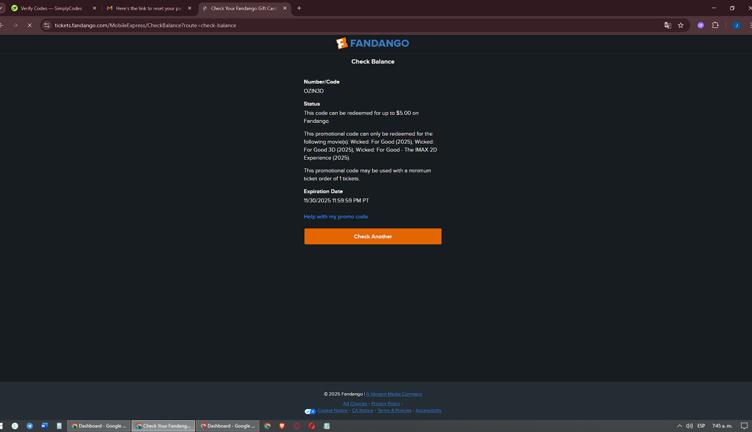 Fandango Promo Codes - 15% Off (6 Verified) Nov 2025