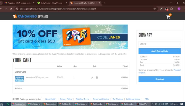 Fandango Promo Codes - 10% Off (3 Verified) Jan 2026