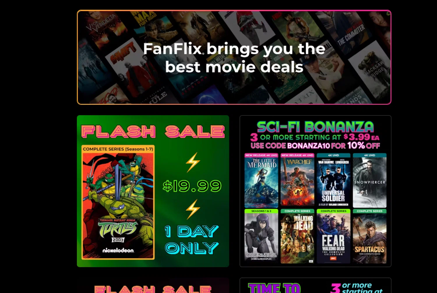 FanFlix promo code screenshot showing code BONANZA10 applied at FanFlix checkout page. Uploaded by SimplyCodes community member Aressss on Apr 27, 2025