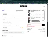 dd15 coupon verification screenshot