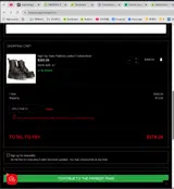 WELCOME10 coupon verification screenshot