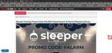 FALARM coupon verification screenshot