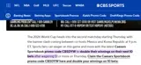 CBS Sports - Fantasy Football coupon verification screenshot