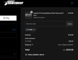 LP640 coupon verification screenshot