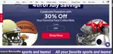 Fanz Collectibles coupon verification screenshot