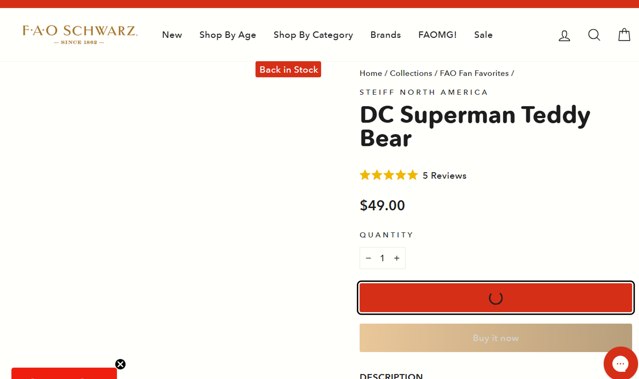 FAO Schwarz checkout page showing FAO Schwarz discount code box | Screenshot taken by SimplyCodes community member on Aug 7, 2025