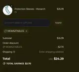 Moms2tables coupon verification screenshot