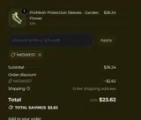 Midwest coupon verification screenshot