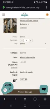 AC110CPN coupon verification screenshot