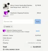 Farmhouse Kitchen and Bath coupon verification screenshot