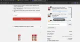 WELCOME10 coupon verification screenshot