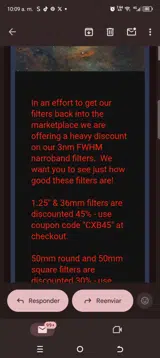 CXB45 coupon verification screenshot