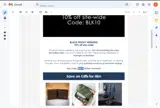 BLK10 coupon verification screenshot